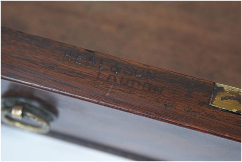 2039-Antique-Small-Pedestal-Desk-Heal-&-Son (10)